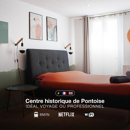 Studio Cosy En Plein Coeur Historique De Pontoise Lägenhet Exteriör bild